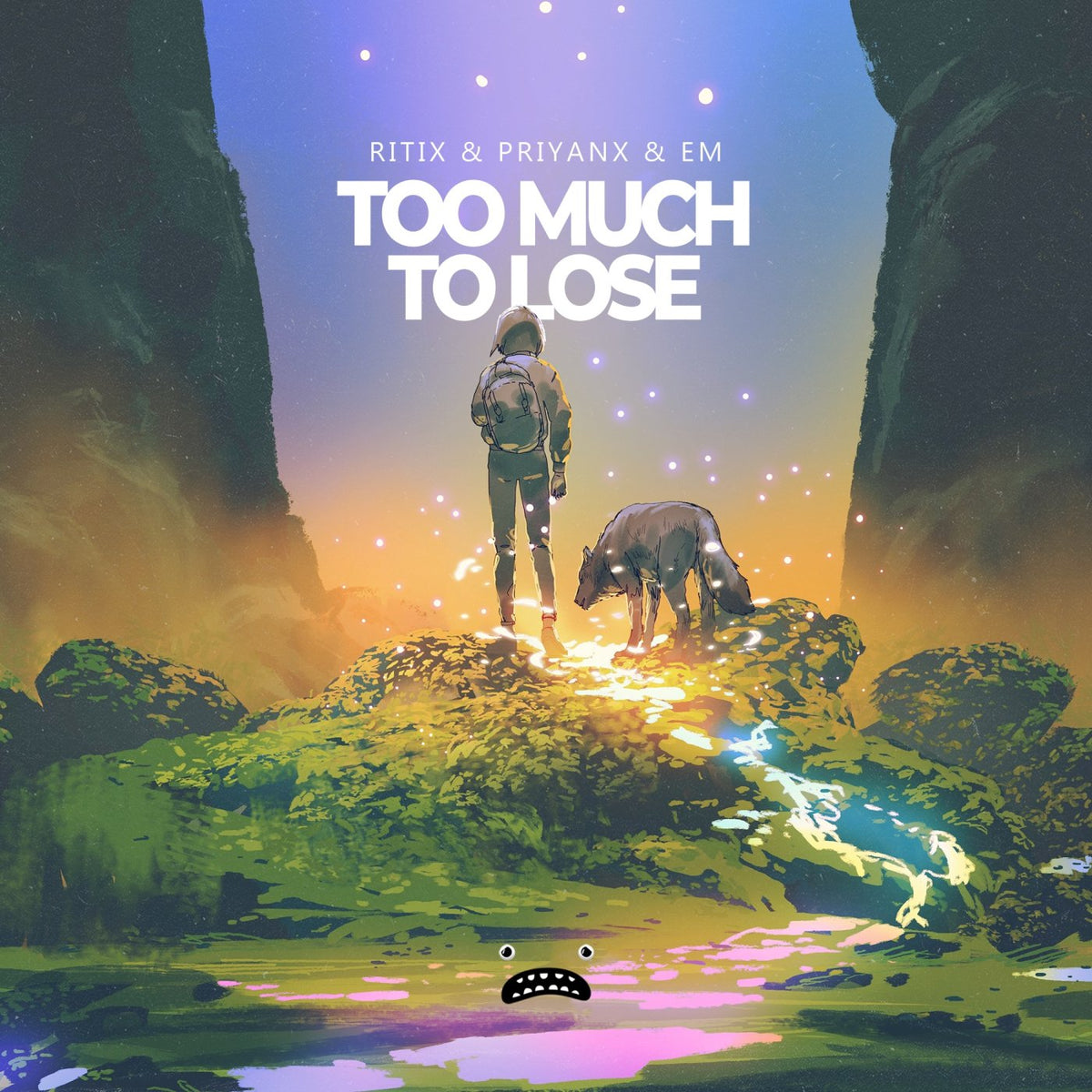 RITIX, PRIYANX, EM - Too Much To Lose (Instrumental Mix) cover artwork