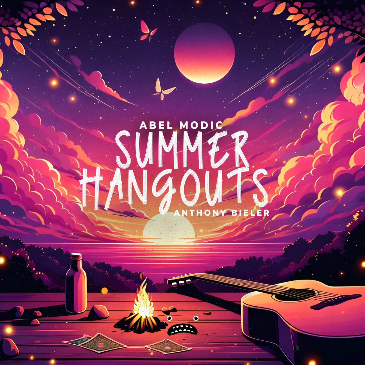 Abel Modic, Anthony Bieler - Summer Hangouts cover artwork