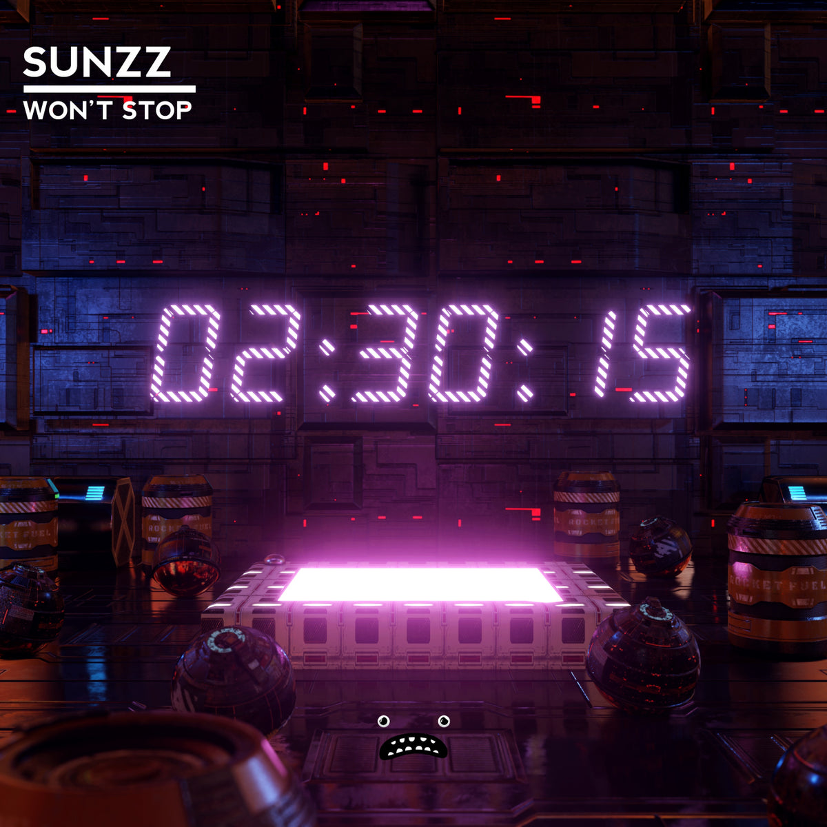 SUNZZ - Won't Stop cover artwork