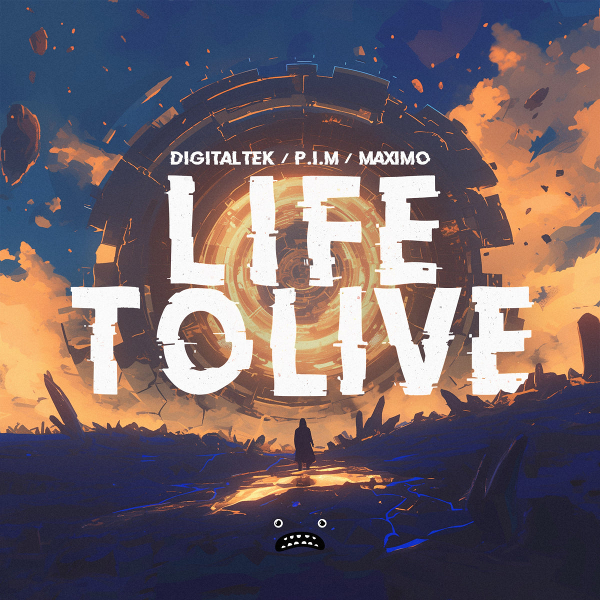 DigitalTek, P.I.M, Maximo - Life To Live cover artwork