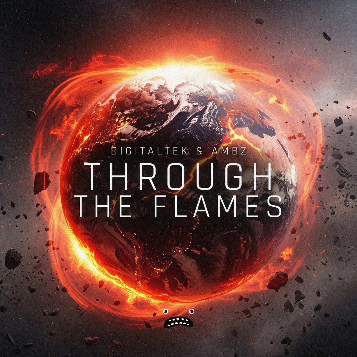 DigitalTek, Ambz - Through The Flames (Extended Mix) cover artwork