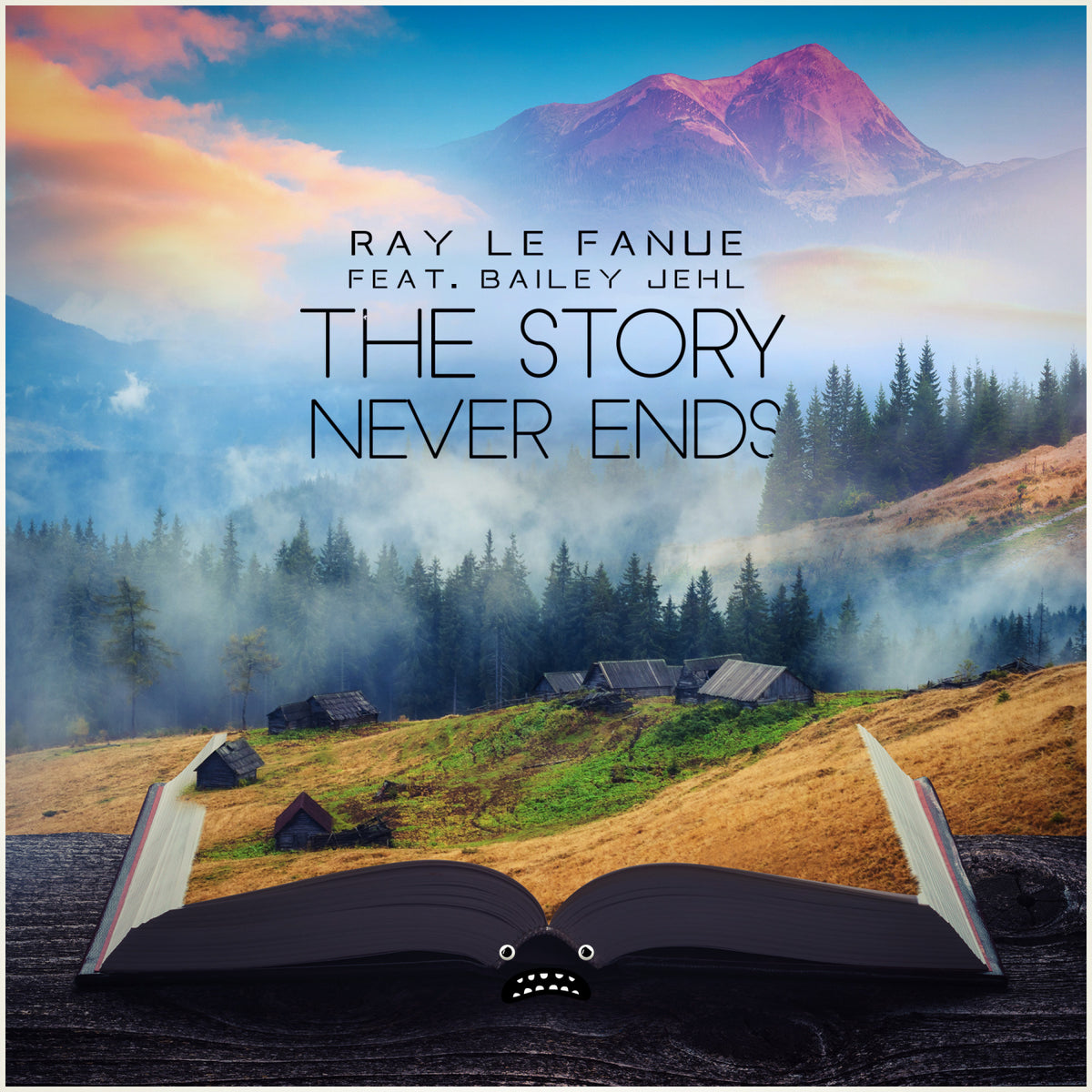 Ray Le Fanue, Bailey Jehl - The Story Never Ends (Instrumental Mix) cover artwork