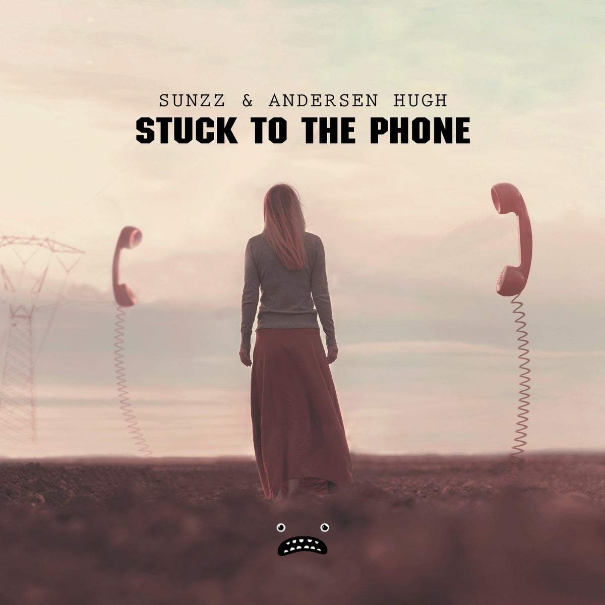SUNZZ, Andersen Hugh - Stuck To The Phone cover artwork