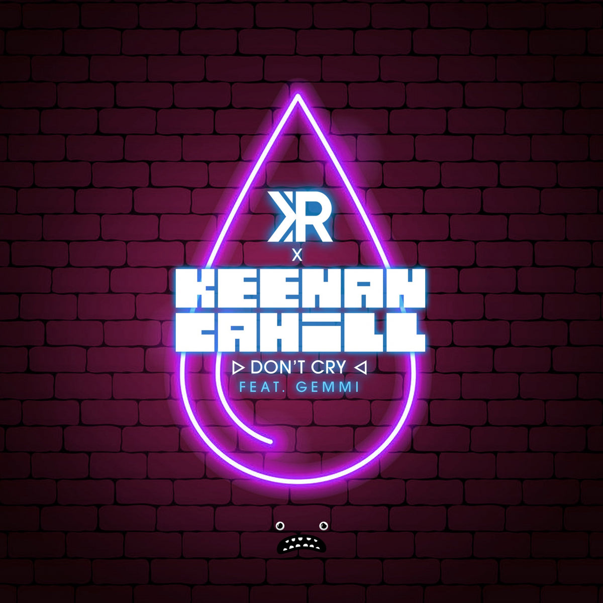KR, Keenan Cahill, Gemmi - Dont Cry (DJ Vektor Remix) cover artwork