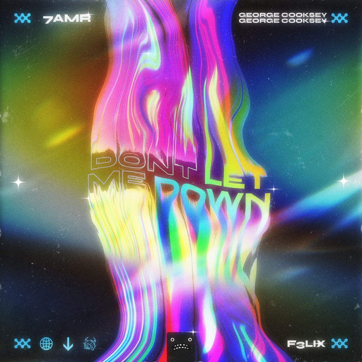 7amr, F3LIX, George Cooksey - Don't Let Me Down cover artwork